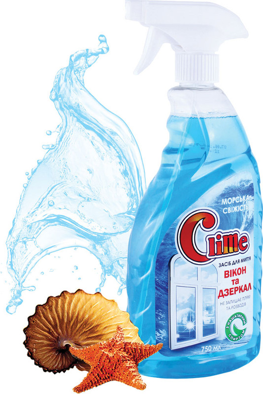 Засіб для миття скла CLIME, 750мл